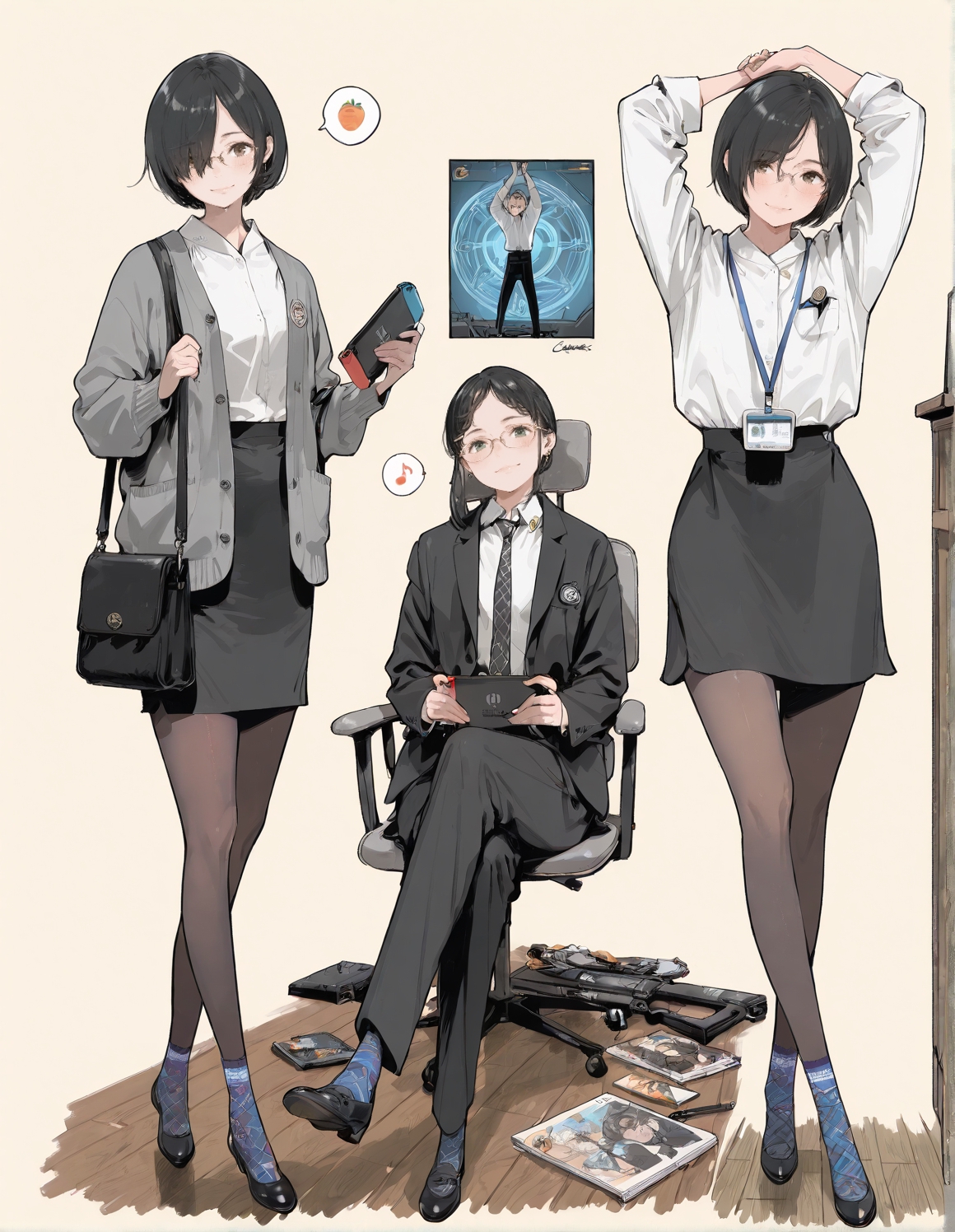 Open clothes