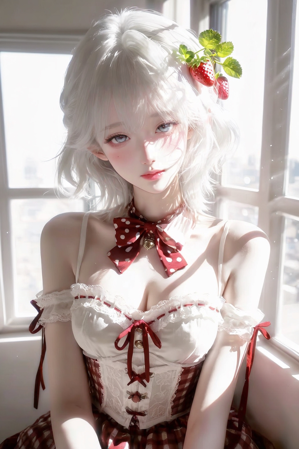 Face: extremely beautiful anime girl