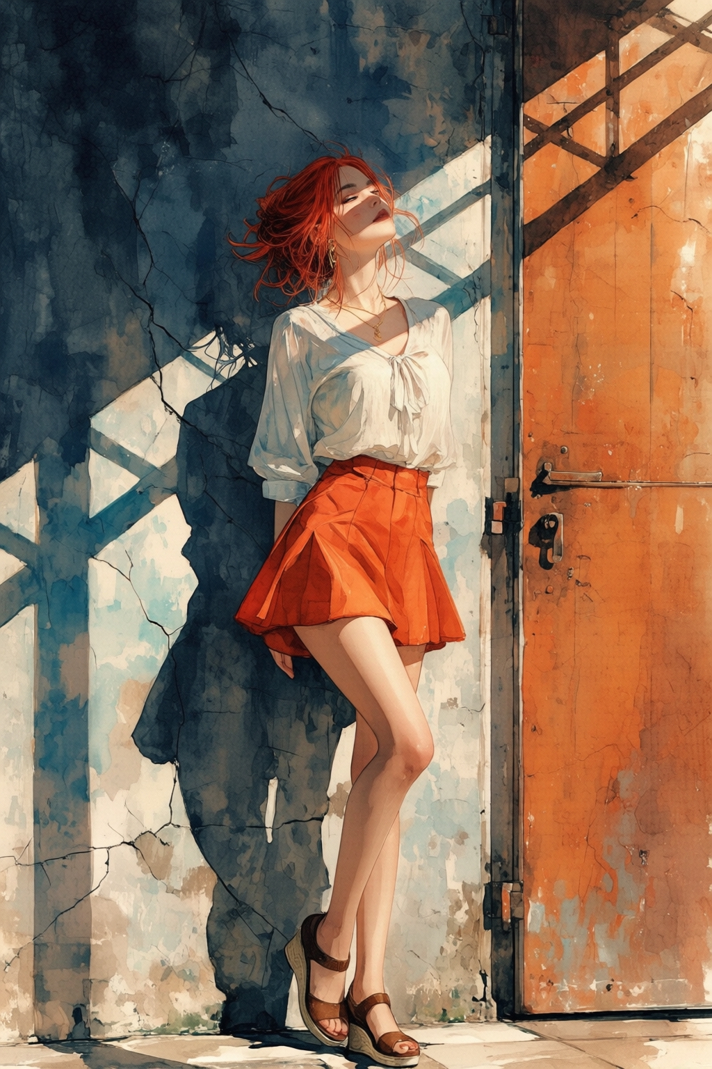 Nijiwatercolor1q watercolor illustration