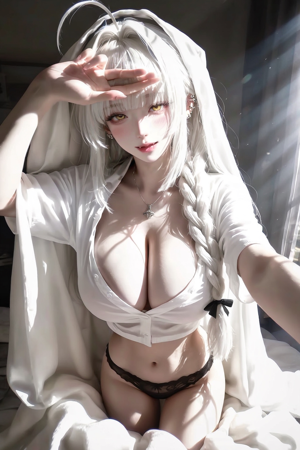 A young woman