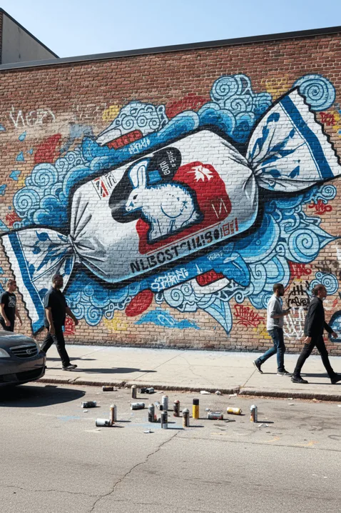 On a city street in the United States